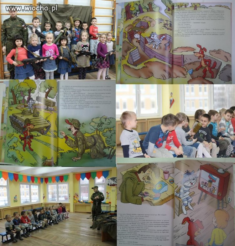 Kopanie okopów, zabawa z granatem, kult przywódcy.