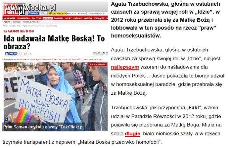 Kto jeszcze dał się nabrać