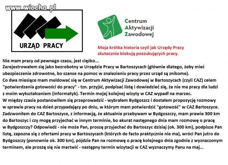 Urzędy Pracy? A po co to komu? 