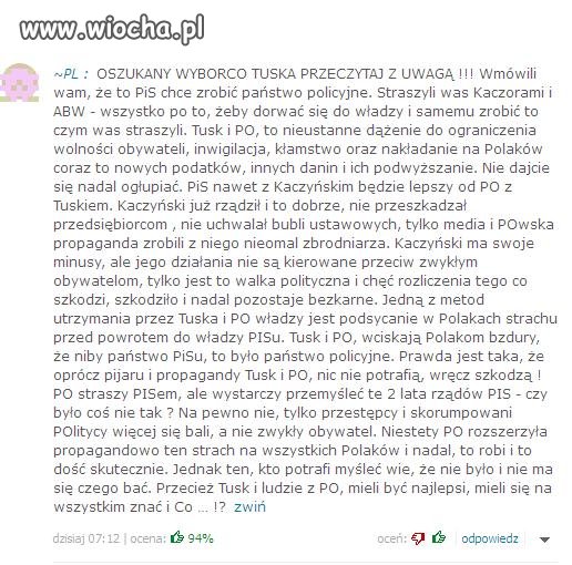 Ludzie już się nie boją PiSu lemingi.
