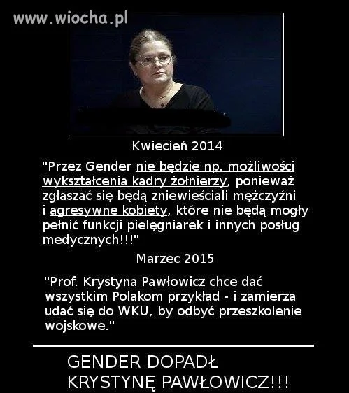 No to Krysia