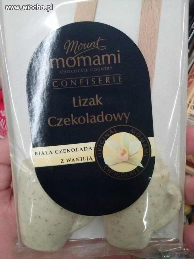 Lizak czekoladowy