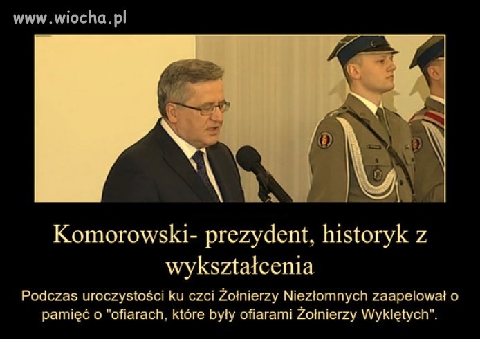 Bronek - jedyny prezydent w historii świata...