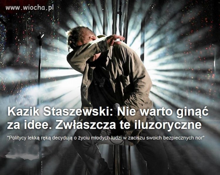 Kiedy to zrozumieją nasi kochani politycy???