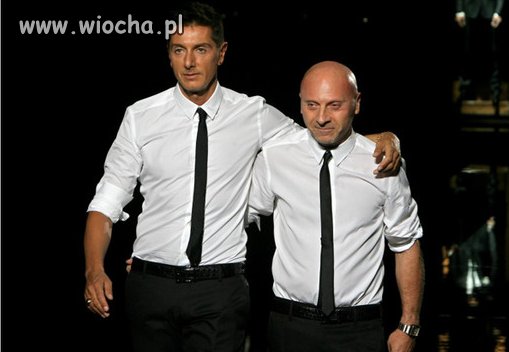 Dolce&Gabbana projektanci homoseksualiści otwarcie