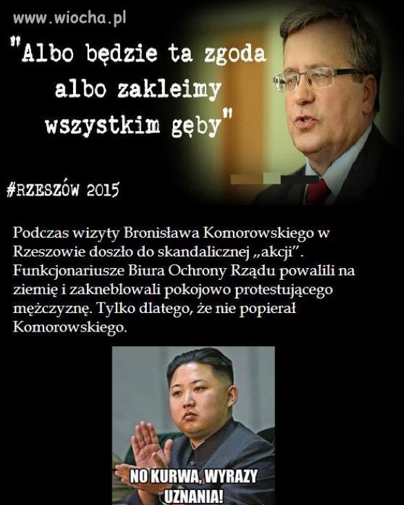 Wolny kraj, wolne wybory ...