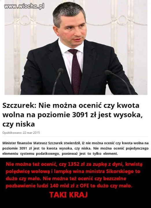 Nie można ocenić, czy kwota wolna od podatku