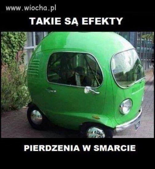 Takie są skutki