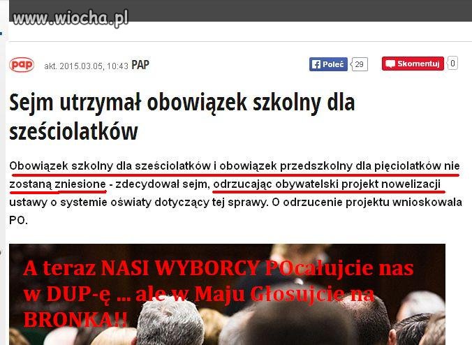 Nasi drodzy WYBORCY - Obywatelski wniosek to wy 