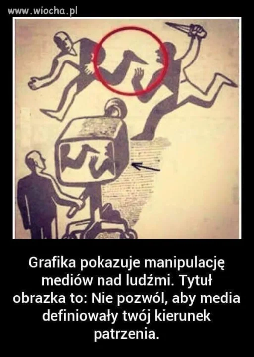 Typowa manipulacja mediów