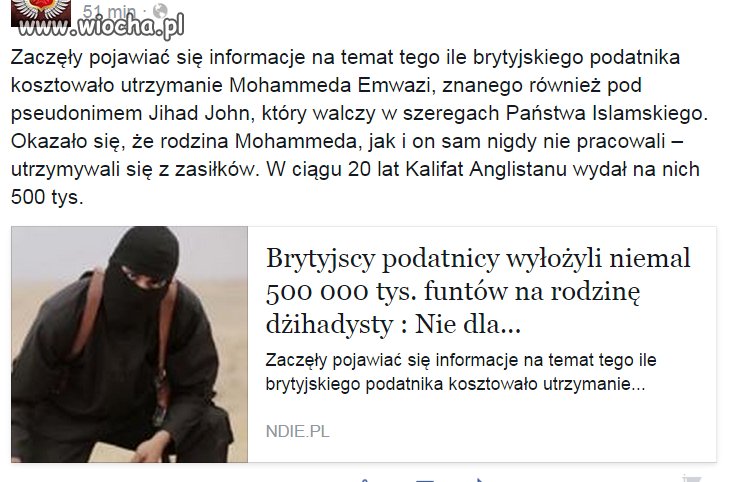 Anglicy narzekają a sami sobie winni
