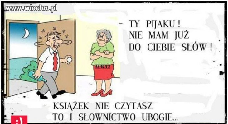 Mistrzowska riposta jak baba zbyt prosta 