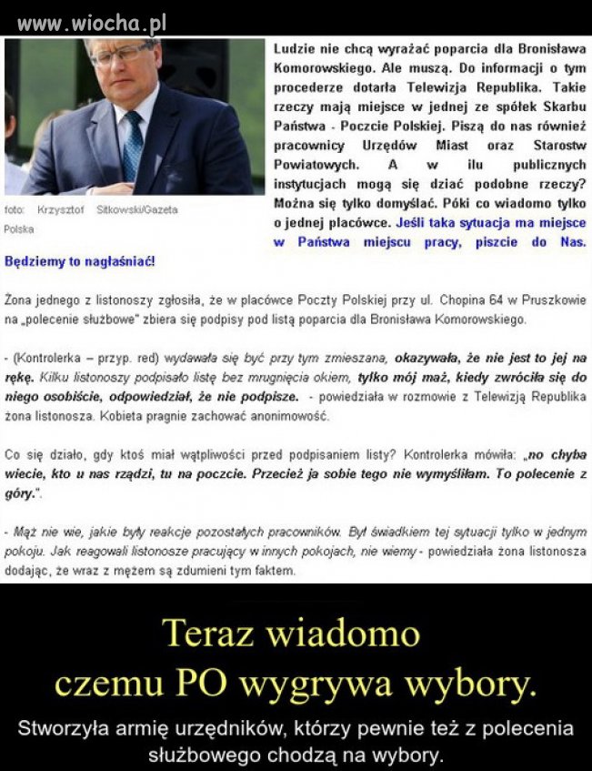 Teraz wiadomo po co w kraju tylu urzędasów