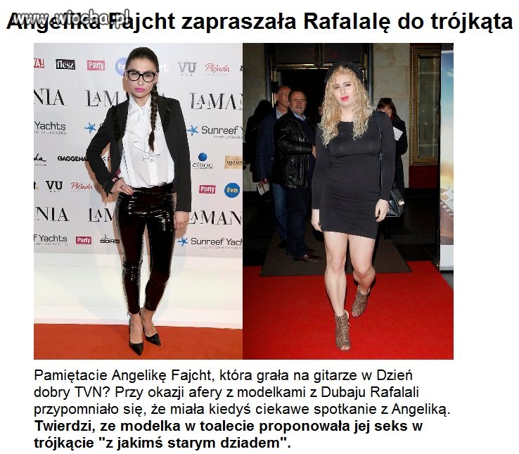 Fajcht zaprasza Rafalalę do "trójkąta"
