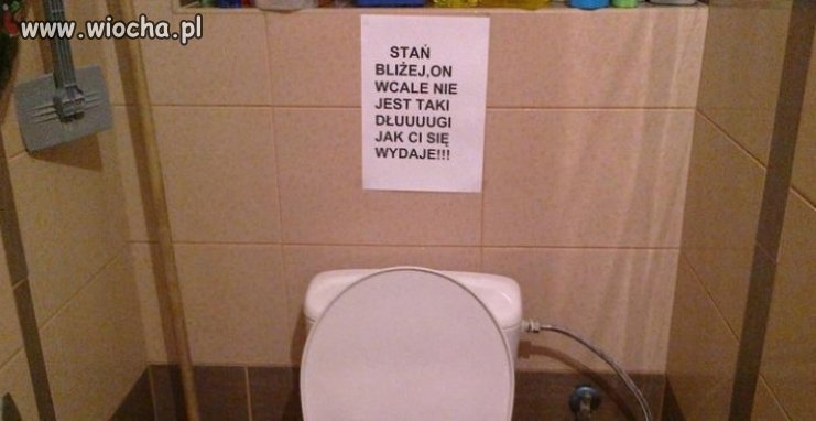W toalecie była zalana podłoga..