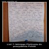 7 letni Piotrek napisał list 