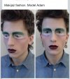 Makijaż "fashion"..