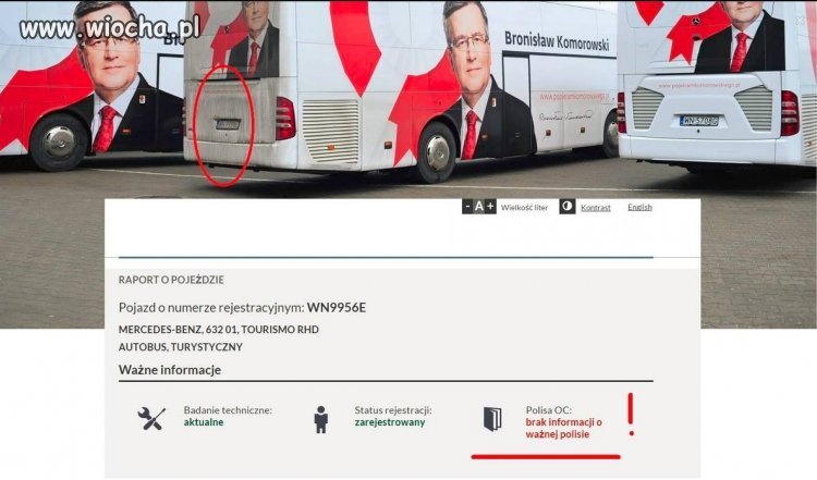 Ciebie niech tylko złapią bez OC! leżysz