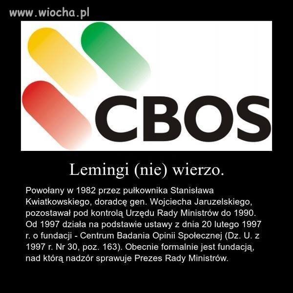 A Ty nadal wierzysz w sondaże na tefałenie