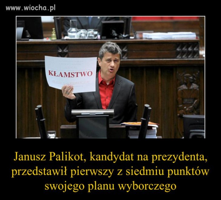 Wreszcie jakiś szczery polityk 