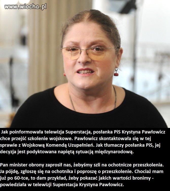 Taka mądra, a nie wie, że po 50-tce już nie biorą