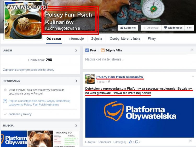 Przeciwnicy Platformy nie przebierają w środkach 