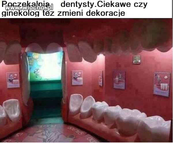 Wiocha w poczekalni doktorka 