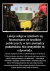 Religia pójdzie won ze szkoły (mam nadzieję)