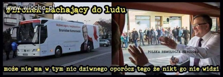 Chciał być jak Papież, tylko dzieli go jedna różnica.