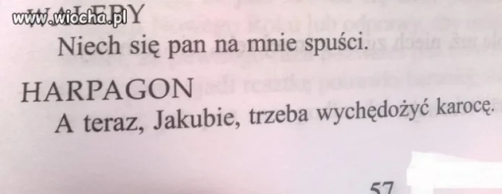 Lektura dla gimbusów.