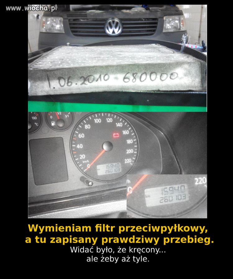 Troche cofnięty licznik...