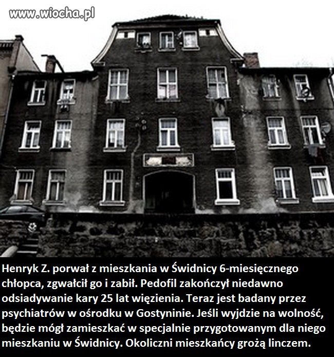 Niech mu jeszcze dadzą rentę i nagrodę za męstwo