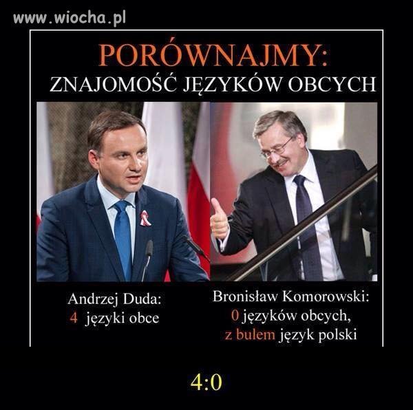 Chociaż nie jestem ani za jednym czy drugim 