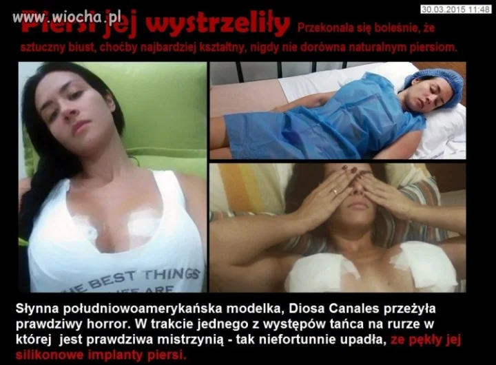Piersi jej wystrzeliły