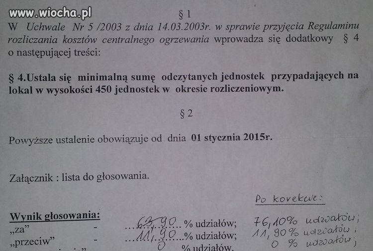 Zużyłeś - zapłać nie zużyłeś to też płać