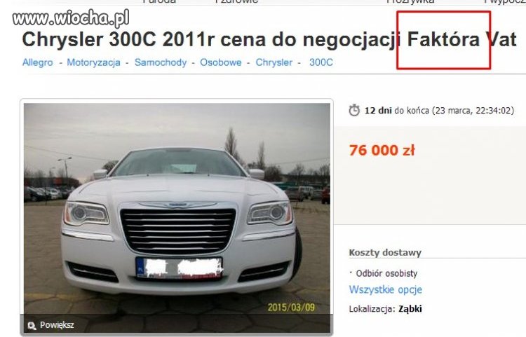 A faktura piszę tak