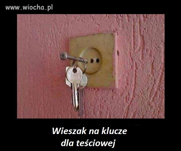 Wieszak na klucze