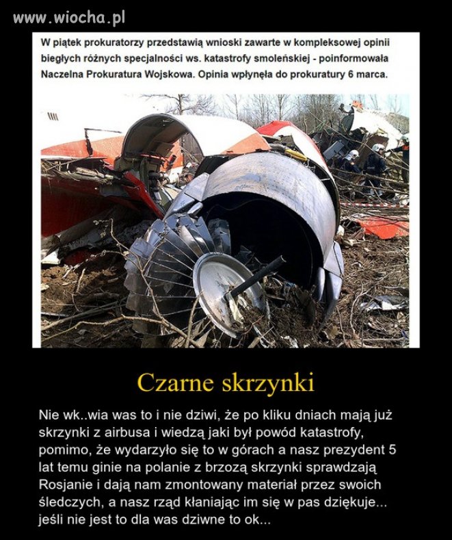 Piękny przykład tego...