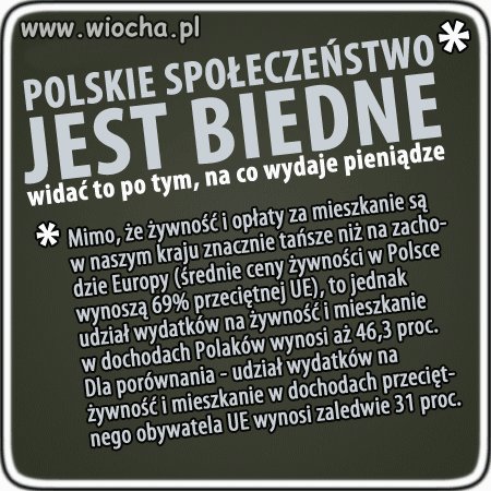 80% Polaków żyje 'od pierwszego do pierwszego'