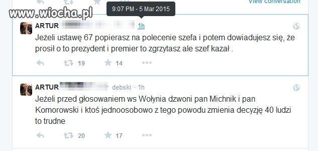 Były członek Twojego Ruchu pisze o byłym szefie...