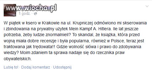Czego to człowiek nie zobaczy na FB