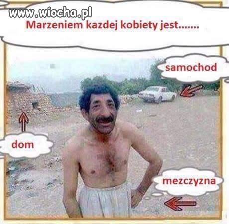 Marzenie każdej kobiety