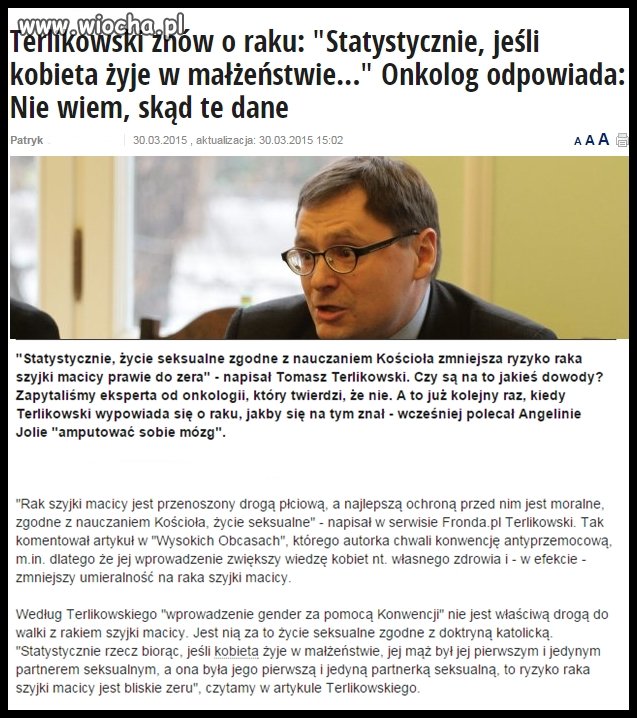 No i jak tu się nie śmiać z idioty!XXI wiek!