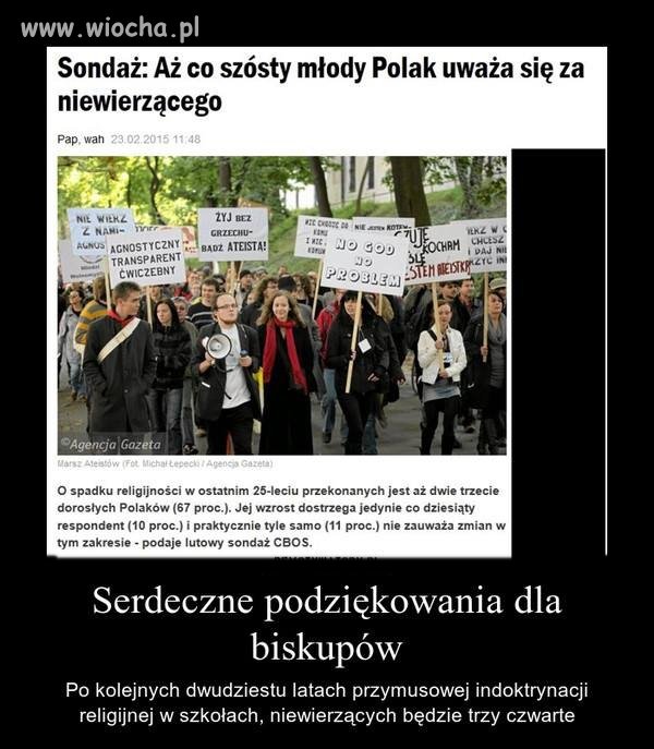 Z jednej strony to i dobrze