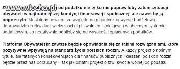 Odpowiedź peło na pytania o kwotę wolną od podatku