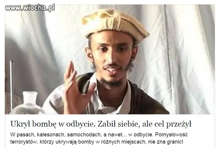 Fantazje to on miał ...