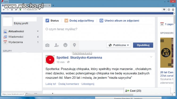 Niezła szprycha szuka
