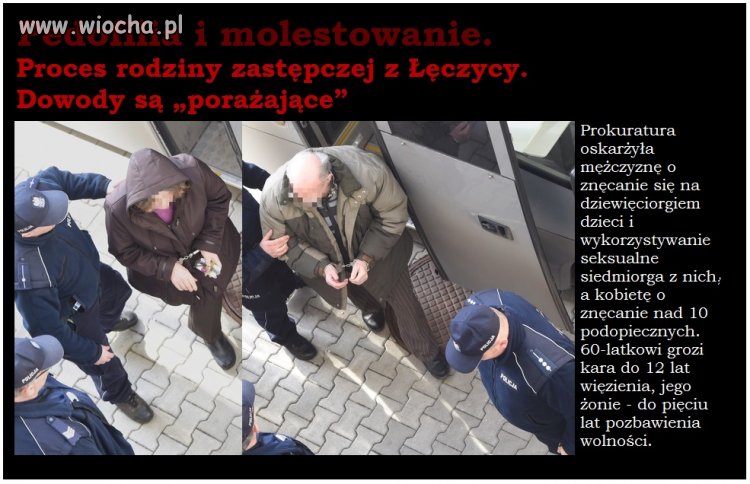 Molestowali i znęcali się nad podopiecznymi