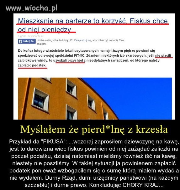 Fiskus widzi same korzyści..