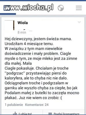 Problem z mlekiem